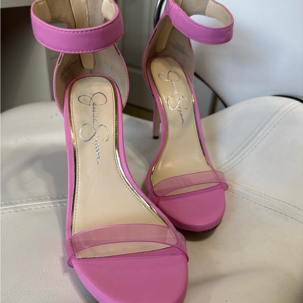 Jessica Simpson Vibrant Pink Heels